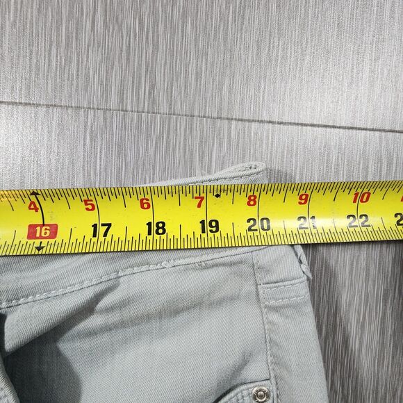 NYDJ Audrey Ankle Jeans Slim Straight Gray High Waisted Lift Tuck Women’s 20W - Picture 10 of 13